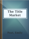 Cover image for The Title Market
